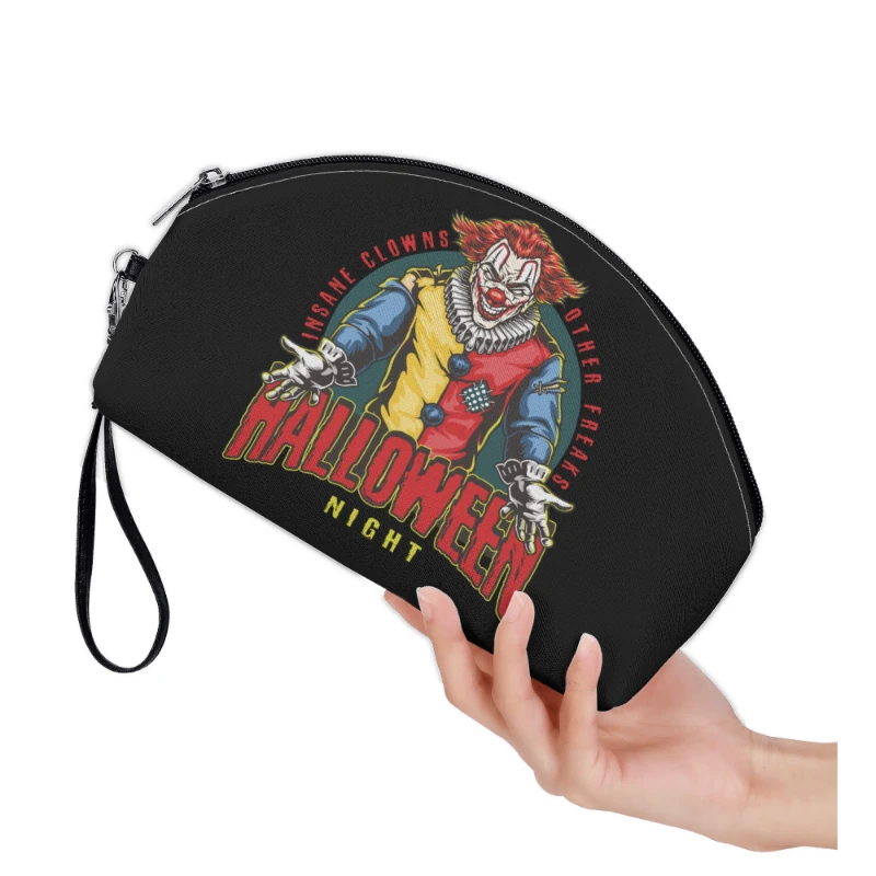 1696267209-3-DBegWAmTmf Insane Clown Halloween Night Curve Cosmetic Bag