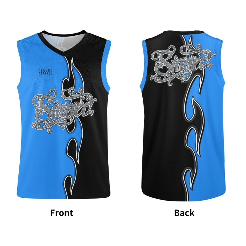 Sinner Men's Basketball Jersey Tribal