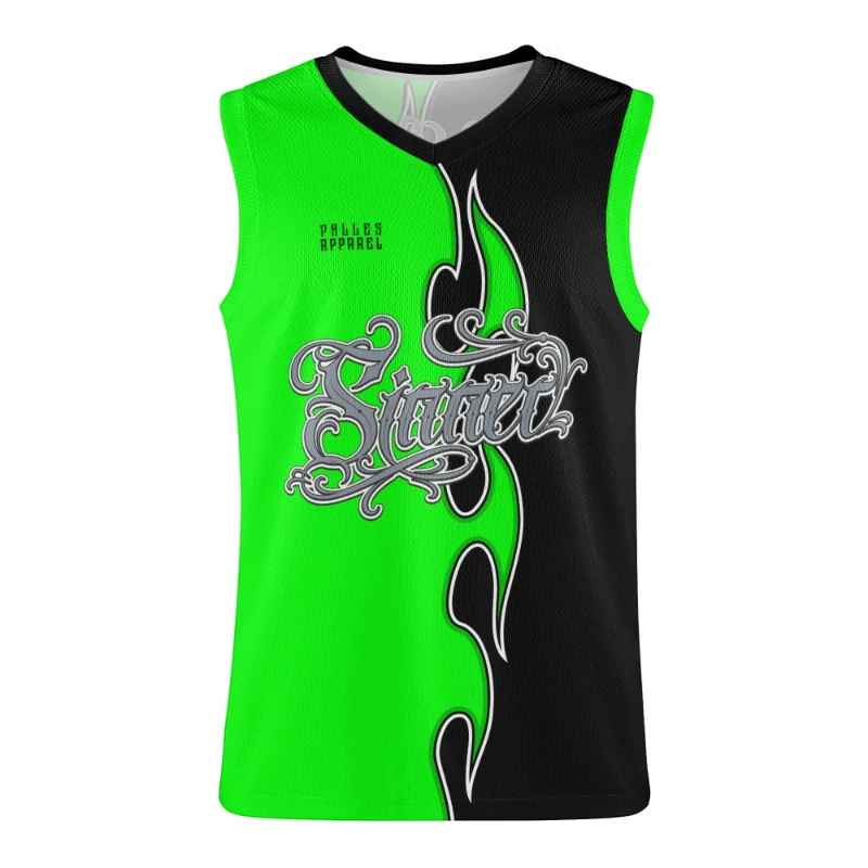 Sinner Men's Basketball Jersey Tribal