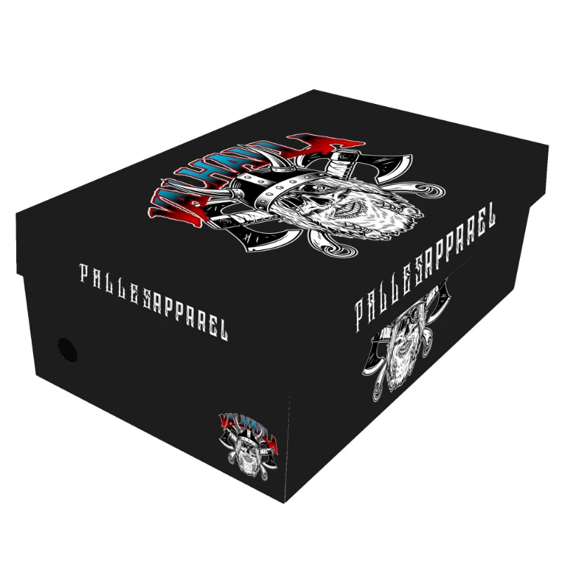 Valhalla Skull Axes H Unisex All Season Leather Boots Level 10
