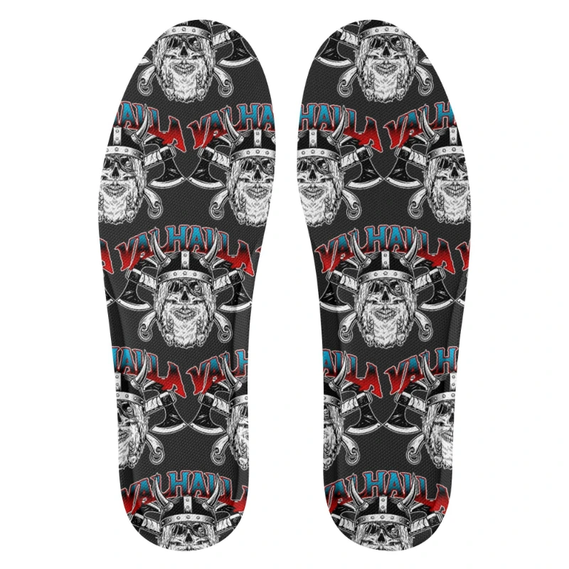 Valhalla Skull Axes H Unisex All Season Leather Boots Level 10