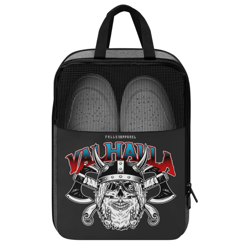 Valhalla Skull Axes H Unisex All Season Leather Boots Level 10