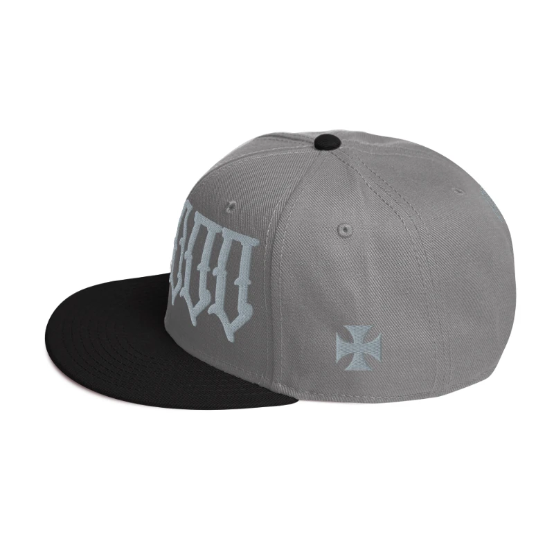 snapback-black-gray-gray-left-side-658d91618feb7 Voodoo Grey Edition Snapback Hats