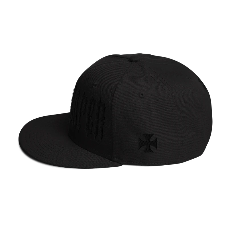 snapback-black-left-side-65a39c0f9eb27 Grim Reaper Black Edition Snapback Hat