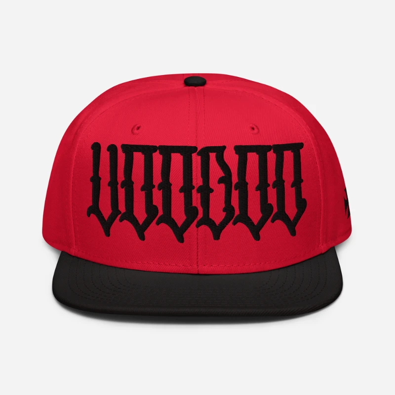 snapback-black-red-red-front-658eabd97819f Voodoo Multicolour Snapback Hats