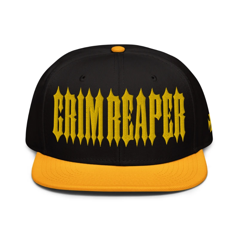 snapback-gold-black-black-front-65a3a2b34e11e Grim Reaper Multicolour Snapback Hats