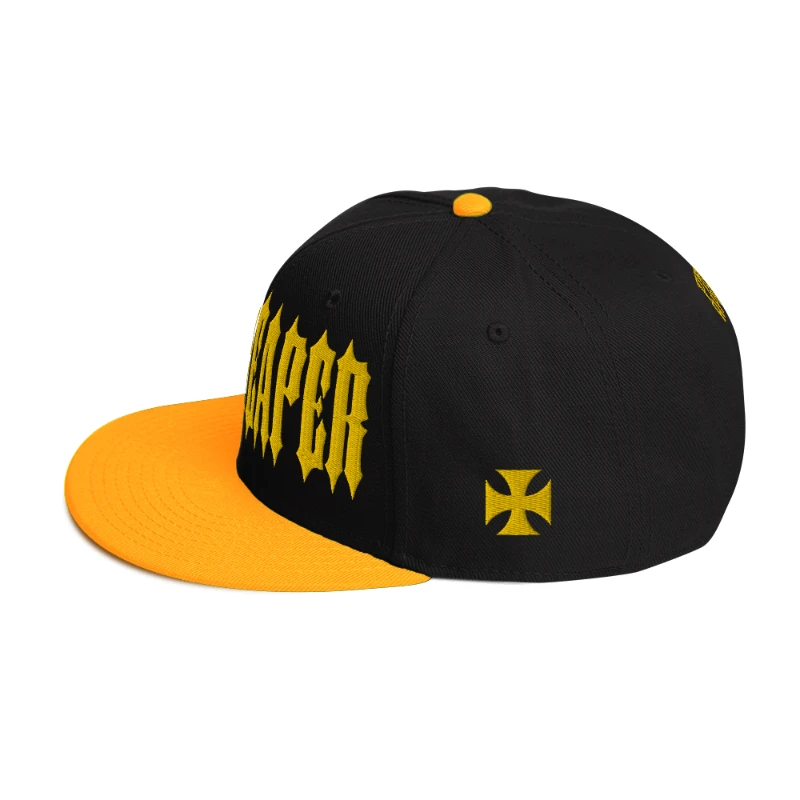 snapback-gold-black-black-left-side-65a3a2b34e887 Grim Reaper Multicolour Snapback Hats
