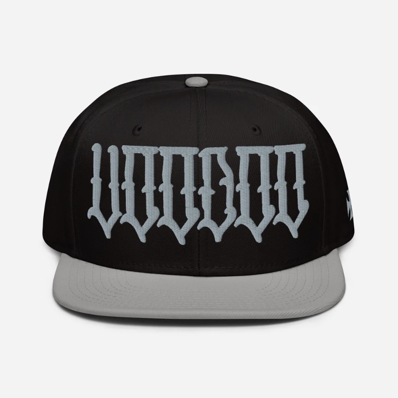 snapback-gray-black-black-front-658d91618ad66 Voodoo Multicolour Snapback Hats