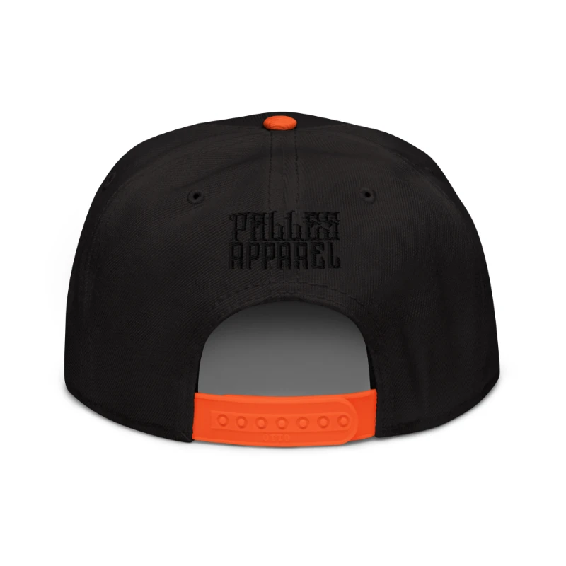 snapback-orange-black-black-back-65a39c0fa0f98 Grim Reaper Black Edition Snapback Hat