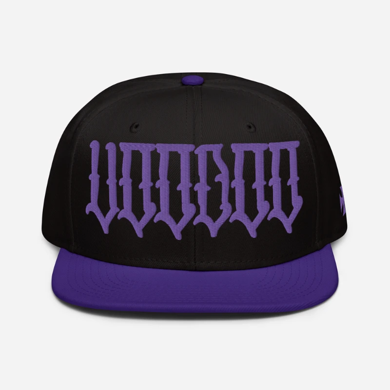 snapback-purple-black-black-front-658eb2bb8e102 Voodoo Multicolour Snapback Hats