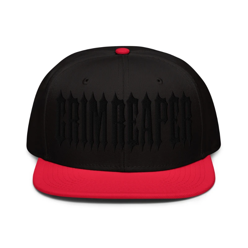 snapback-red-black-black-front-65a39c0f9fa4e Grim Reaper Black Edition Snapback Hat