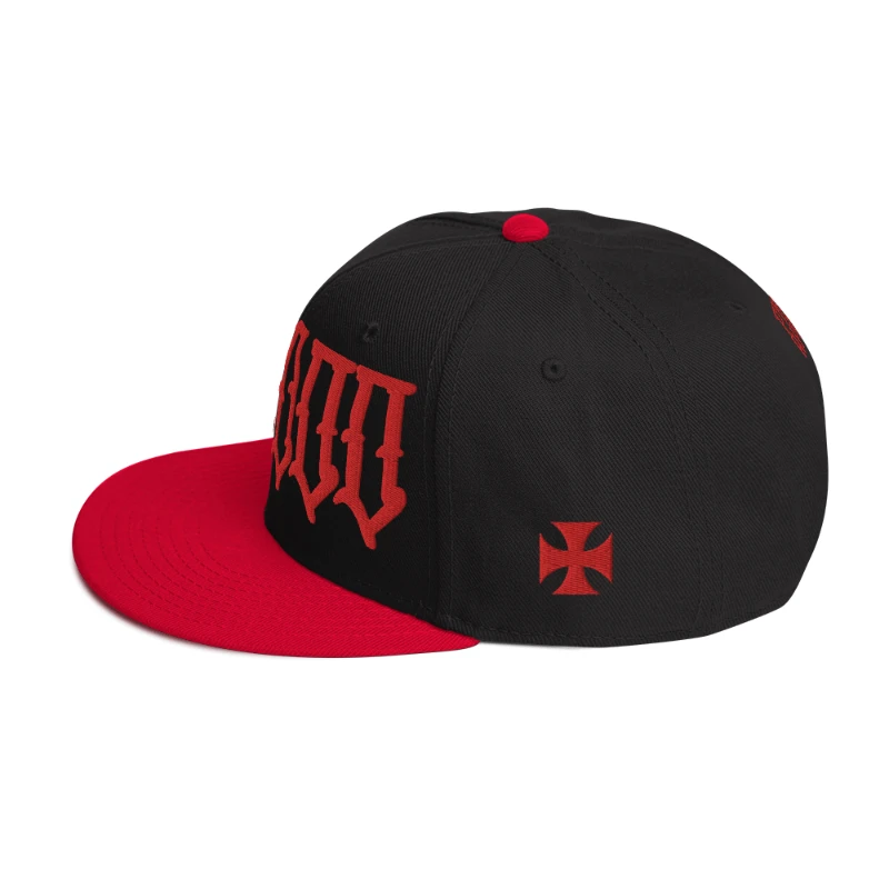 snapback-red-black-black-left-side-658eb35135ecd Voodoo Multicolour Snapback Hats