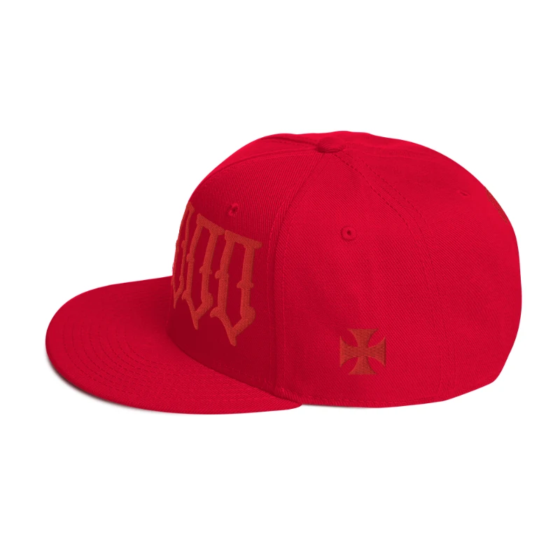 snapback-red-left-side-658d85bcadd4c Voodoo Red Edition Snapback Hats