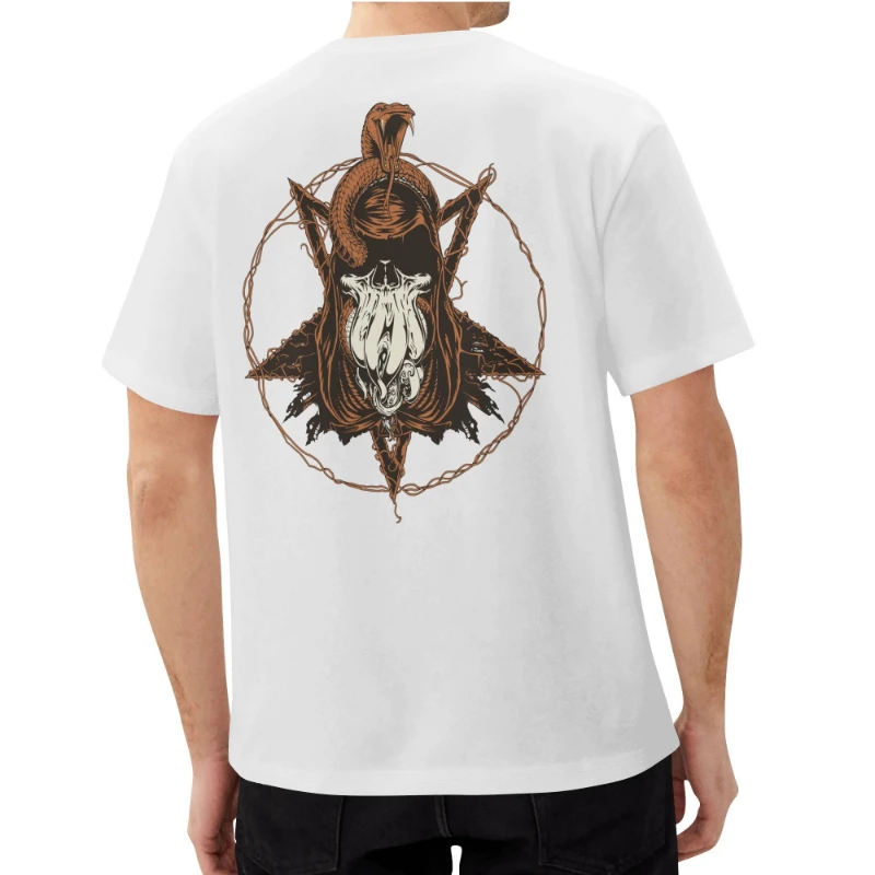 Hoody Cthulhu Snake Pentagram Mens Classic T-Shirt