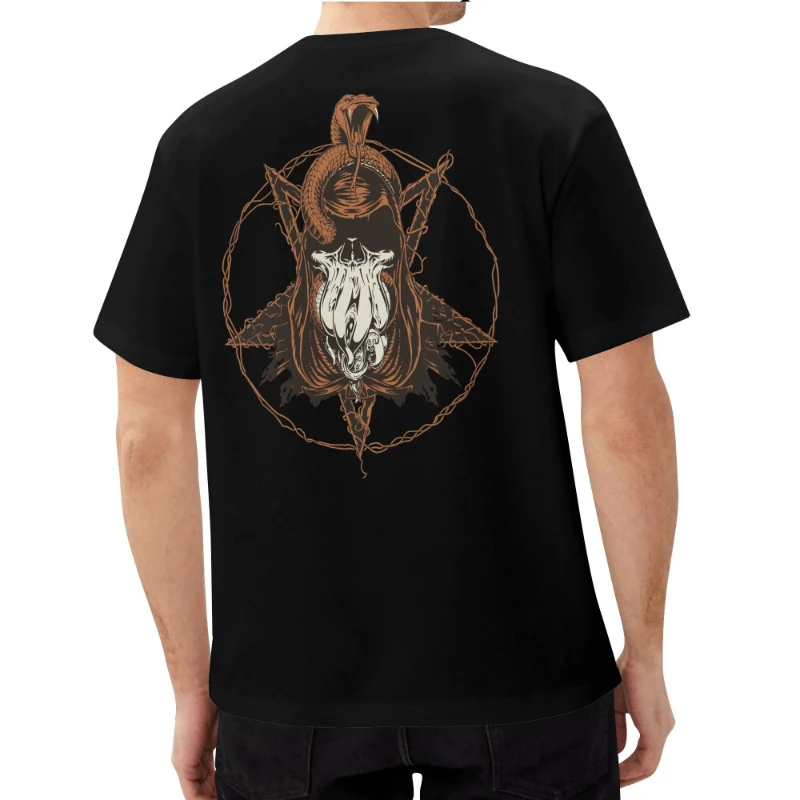 Hoody Cthulhu Snake Pentagram Mens Classic T-Shirt