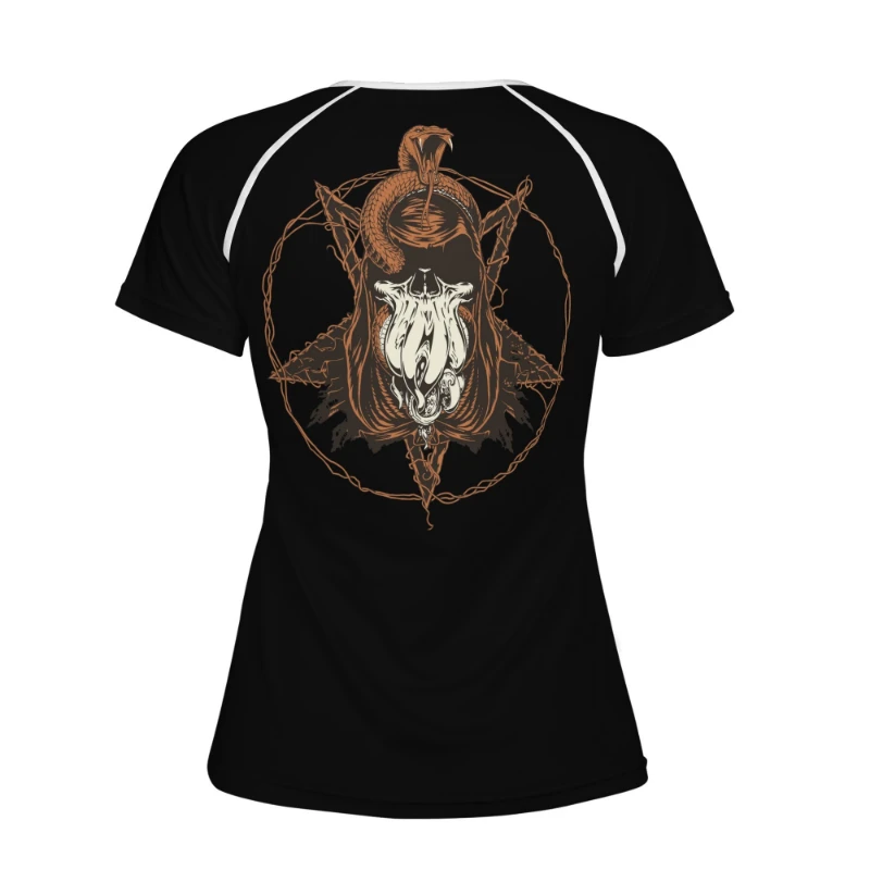 Hoody Cthulhu Snake Pentagram Women's T-shirt