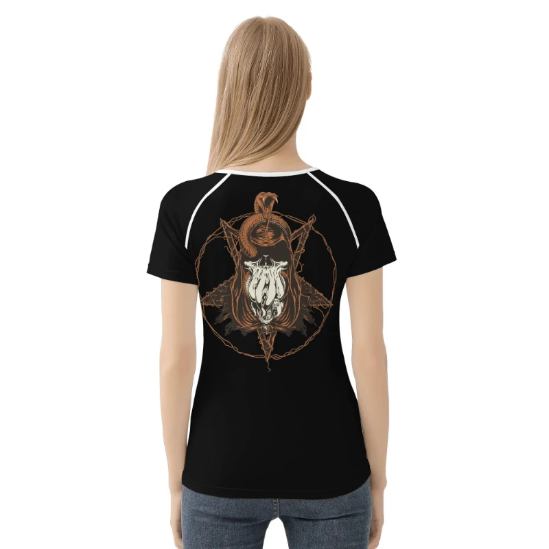 Hoody Cthulhu Snake Pentagram Women's T-shirt