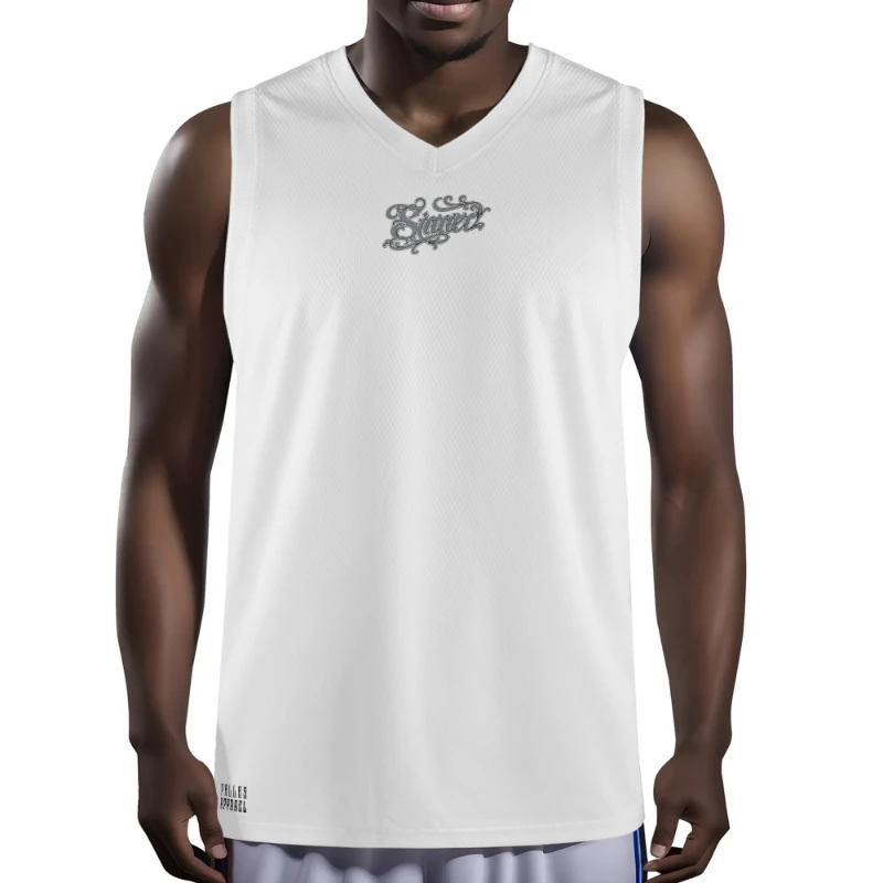 Sinner Angel Back Men's Basketball Jersey