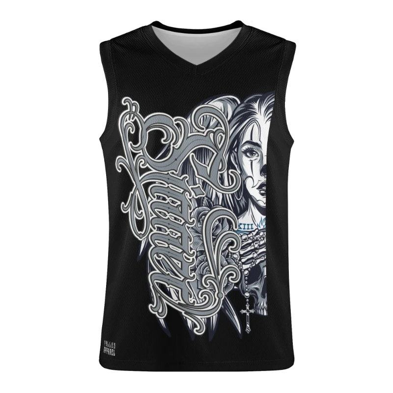 Sinner Angel Men's Basketball Jersey