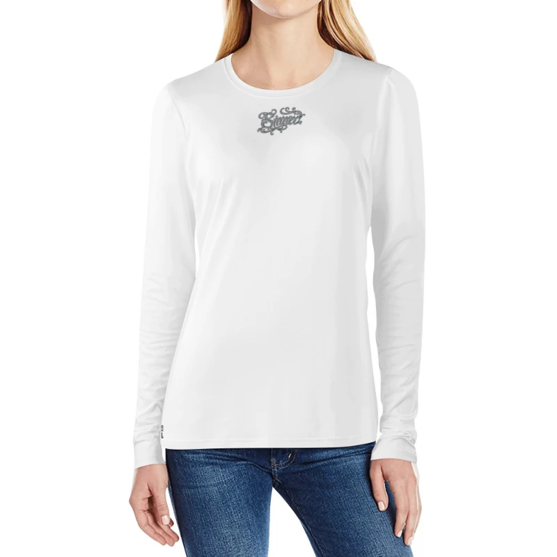 Sinner Angel Back Women's Long Sleeve T-Shirt