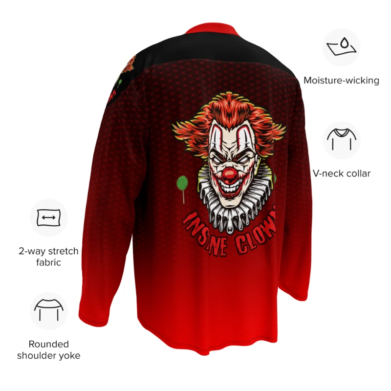 Insane Clown Unisex Recycled Hockey Jersey