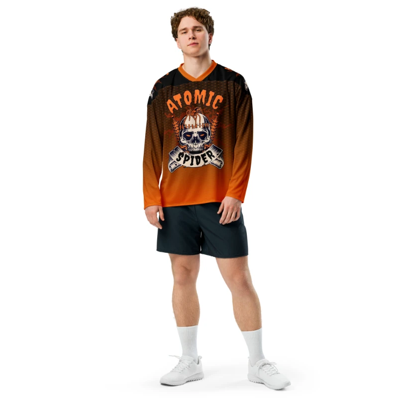 Atomic Spider Unisex Recycled Hockey Jersey
