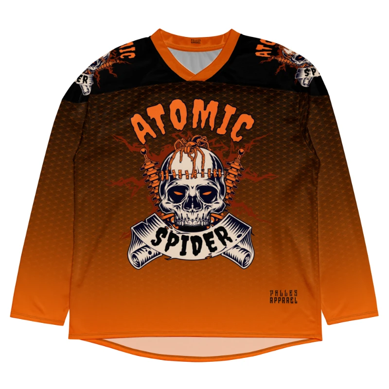 Atomic Spider Unisex Recycled Hockey Jersey