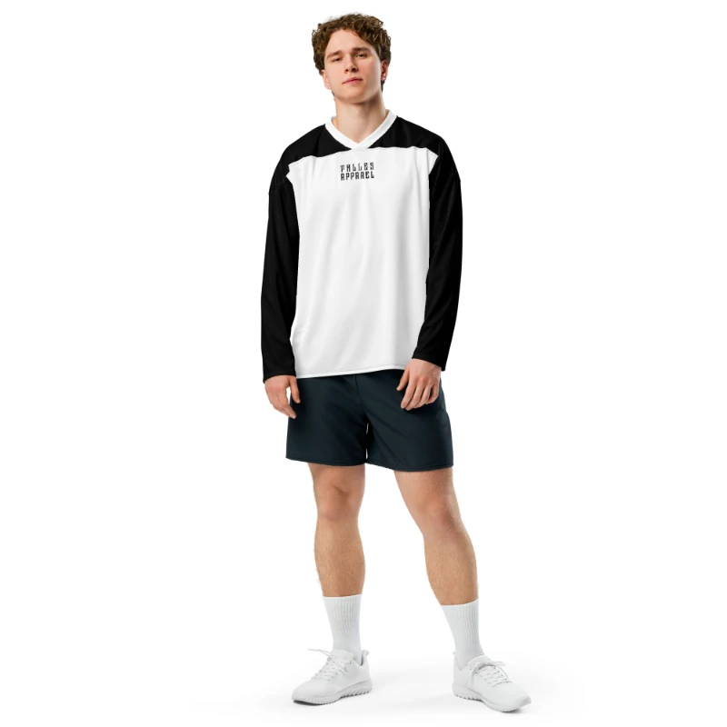 Big Skull Back Unisex Recycled Hockey Jersey