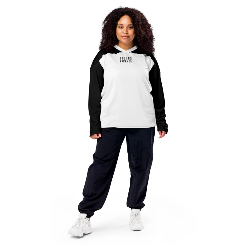 Big Skull Back Unisex Recycled Hockey Jersey