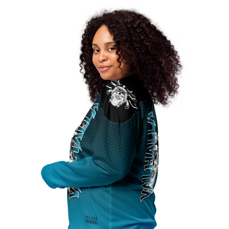 Valhalla Skull Axes Unisex Recycled Hockey Jersey