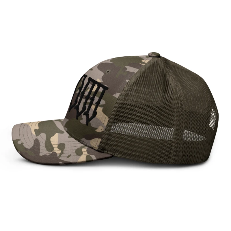 camouflage-trucker-hat-camo-olive-left-6675b70bbcffc Black VooDoo Camouflage Trucker Hat