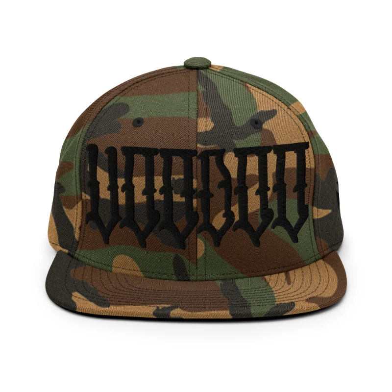 classic-snapback-green-camo-front-6678084434c14 Black Voodoo Green Camouflage Snapback Hat