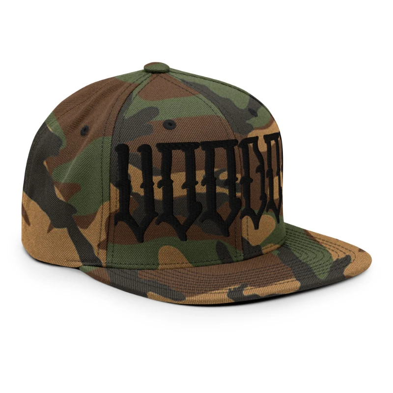classic-snapback-green-camo-right-front-6678084435e7c Black Voodoo Green Camouflage Snapback Hat