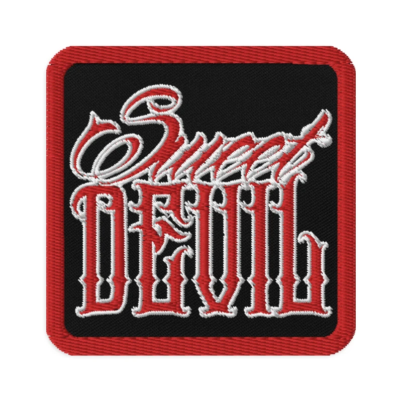 Sweet Devil Embroidered patches
