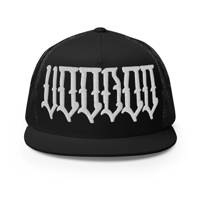 5-panel-trucker-cap-black-front-668aae7a25980 Voodoo Multicolour Trucker Caps