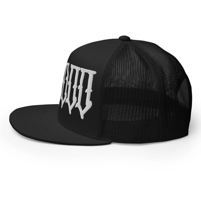 5-panel-trucker-cap-black-left-668aae7a25b1e Voodoo Multicolour Trucker Caps