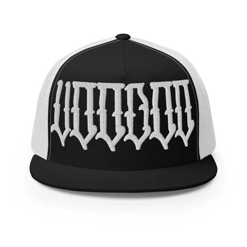 5-panel-trucker-cap-black-white-front-668aae7a24ad2 Voodoo Multicolour Trucker Caps