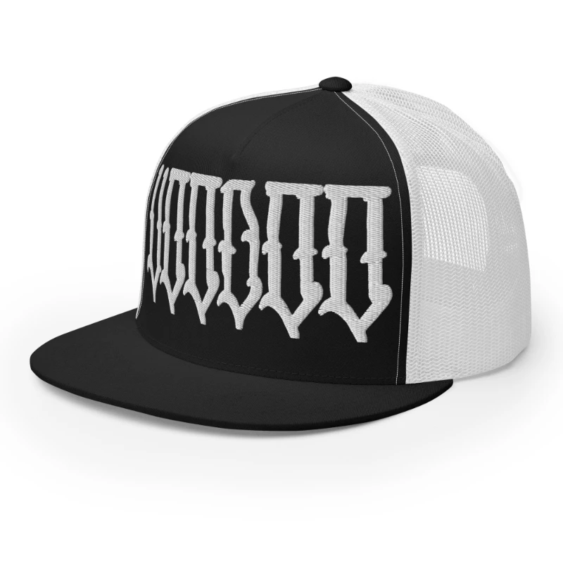 5-panel-trucker-cap-black-white-left-front-668aae7a25751 Voodoo Multicolour Trucker Caps