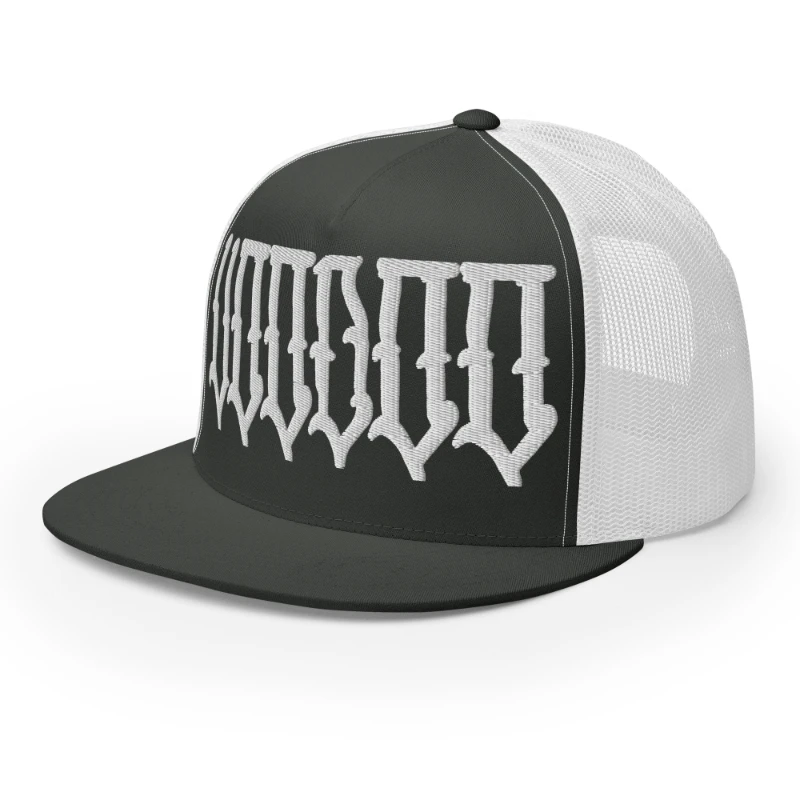 5-panel-trucker-cap-charcoal-white-left-front-668aae7a26e59 Voodoo Multicolour Trucker Caps