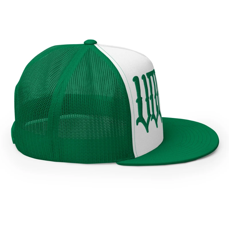 5-panel-trucker-cap-kelly-white-kelly-right-668ab3c972271 Voodoo Multicolour Trucker Caps