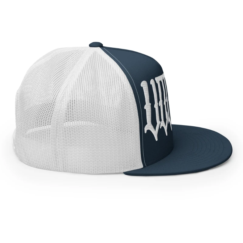 5-panel-trucker-cap-navy-white-right-668aae7a266db Voodoo Multicolour Trucker Caps