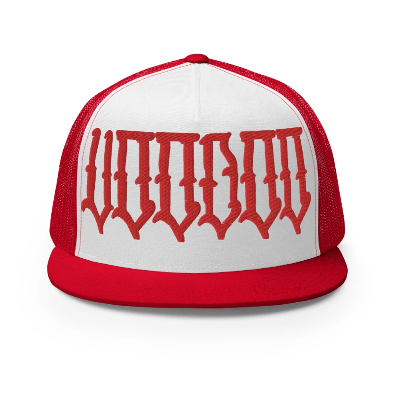 5-panel-trucker-cap-red-white-red-front-668ab14ac6a53 Voodoo Multicolour Trucker Caps