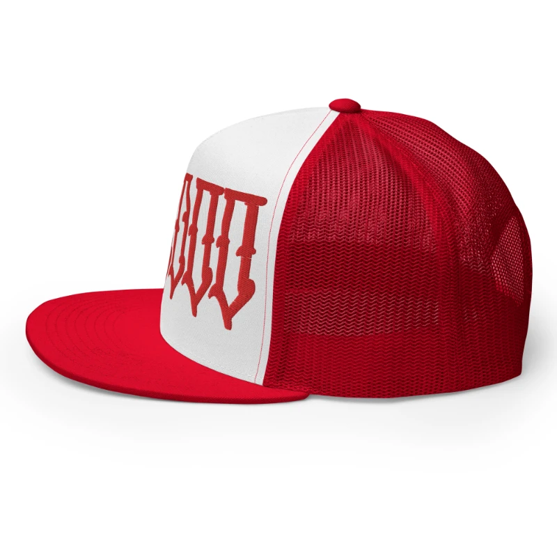 5-panel-trucker-cap-red-white-red-left-668ab14ac77a6 Voodoo Multicolour Trucker Caps