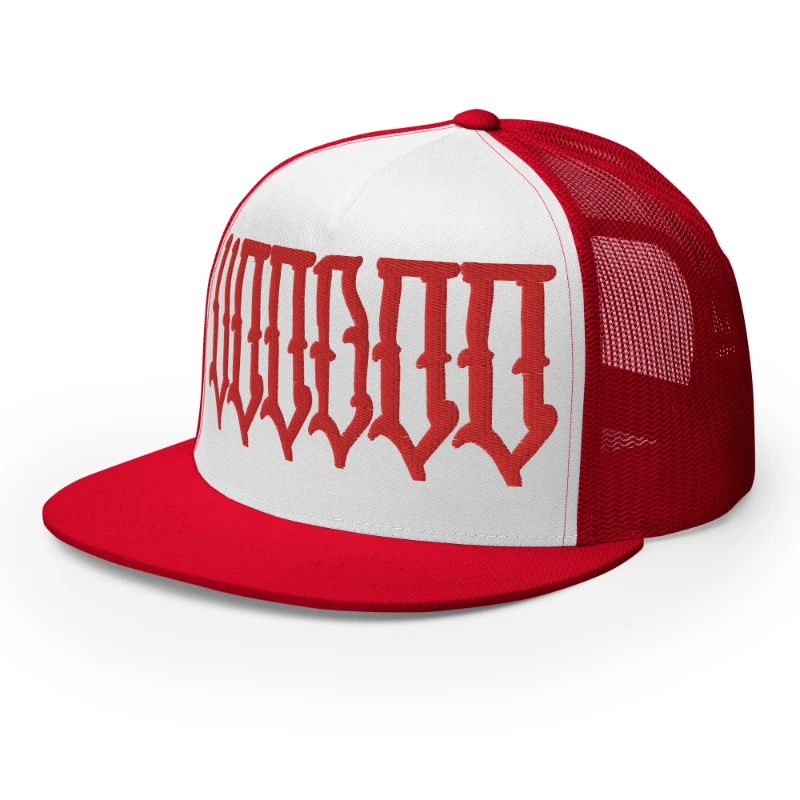 5-panel-trucker-cap-red-white-red-left-front-668ab14ac78c2 Voodoo Multicolour Trucker Caps