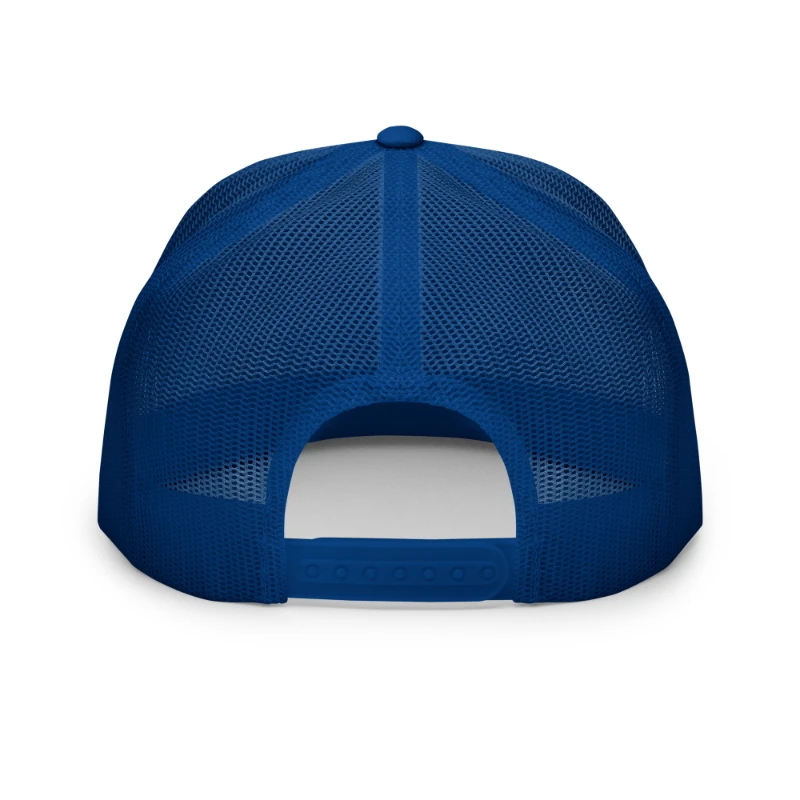 5-panel-trucker-cap-royal-white-royal-back-668ab2fd210a6 Voodoo Multicolour Trucker Caps