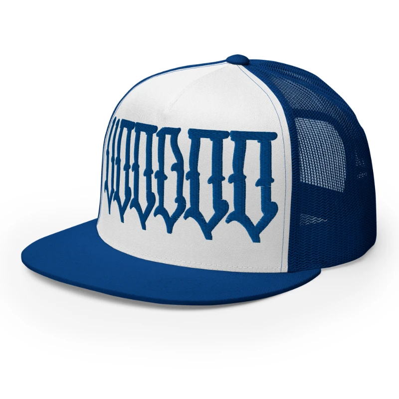 5-panel-trucker-cap-royal-white-royal-left-front-668ab2fd211c6 Voodoo Multicolour Trucker Caps