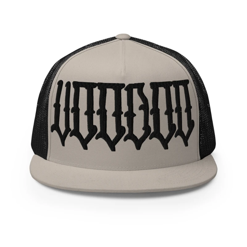 5-panel-trucker-cap-silver-black-front-668ab00574eb3 Voodoo Multicolour Trucker Caps
