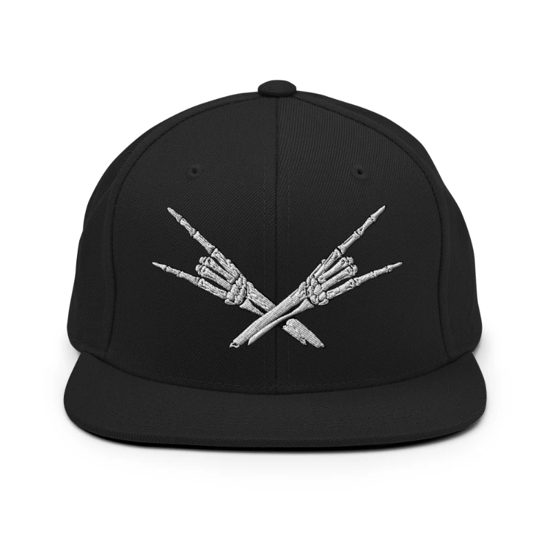 classic-snapback-black-front-668ea9bf1d1fd Metal X Skeleton Hands Multicolour Classic Snapback Hats