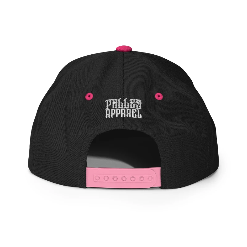 classic-snapback-black-neon-pink-back-668ea9bf205d5 Metal X Skeleton Hands Multicolour Classic Snapback Hats