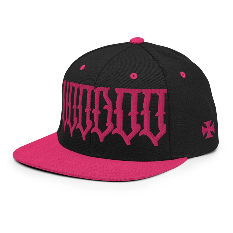 classic-snapback-black-neon-pink-left-front-66936415d0909 Voodoo Multicolour Classic Snapback Hats